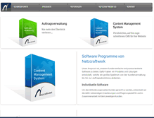 Tablet Screenshot of netzcraftwerk.com
